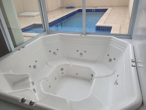 Recanto Jacuzzi Sorocaba - Complete house with pool