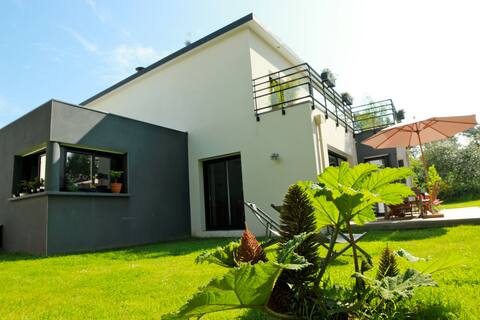 House 12 people near sea finistere crozon