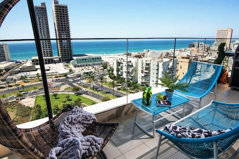 Luxury tower-5R-200 meter to the sea-Big balcony