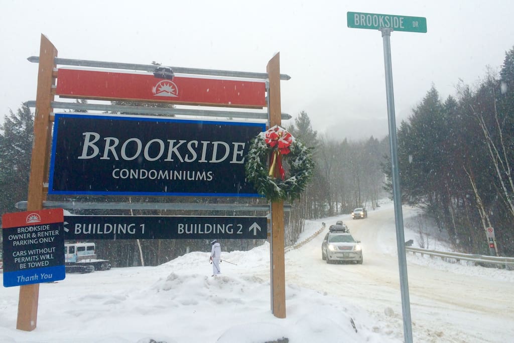 Brookside Condos ski in ski out.