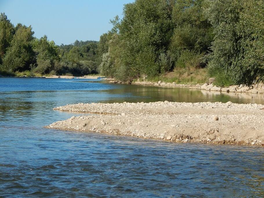 RIVIERE : ENDROIT DE LA BAIGNADE