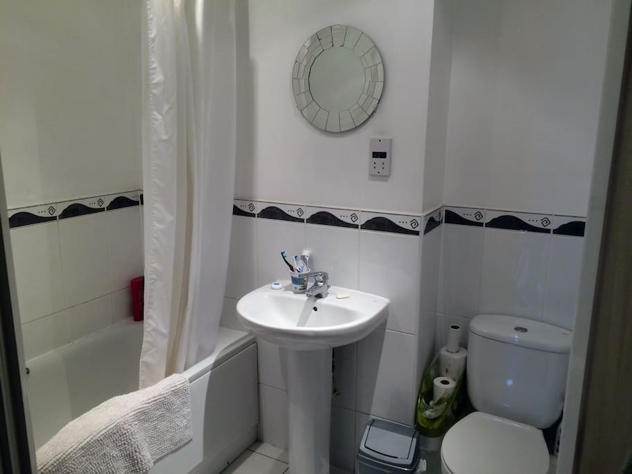 Full bathroom, which you'll have to yourself