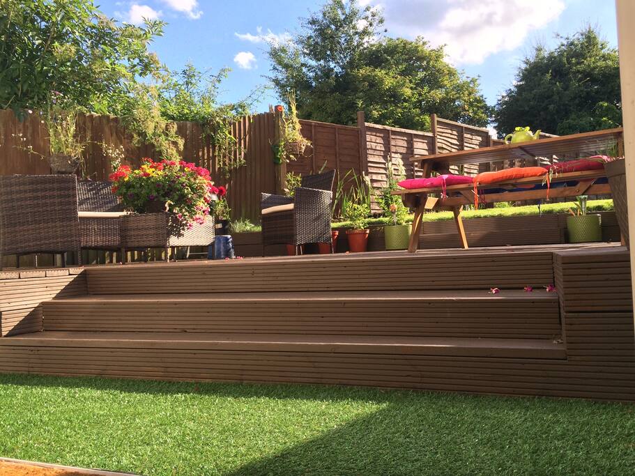 garden on a summer's day
