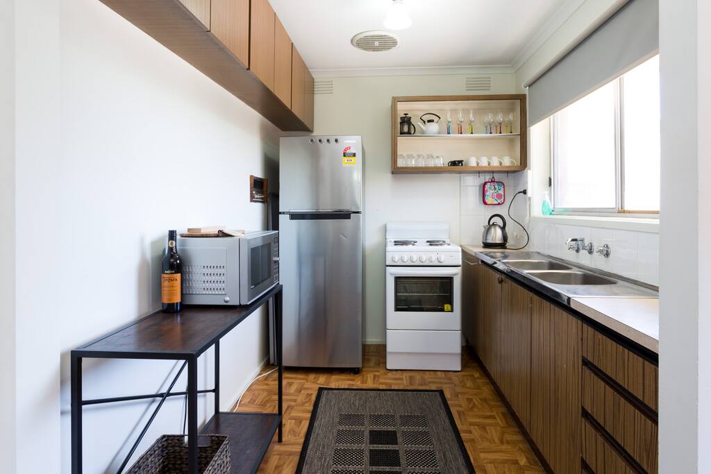 Fully equipped kitchen