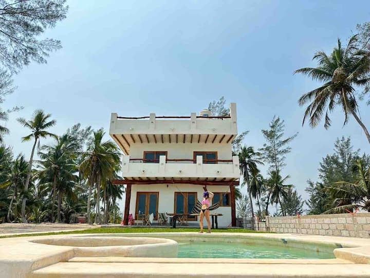 Casa de Playa Tuxpan Ver. Ma’ui Planta Baja Apartotel en renta en