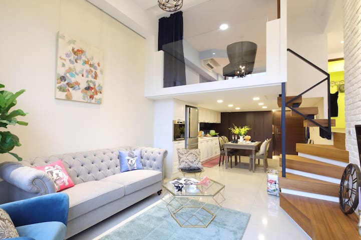 【酒精消毒】10月超特價～美式鄉村風&挑高4米2/ 科技大樓捷運站2min【Da’an D】 gallery image 2