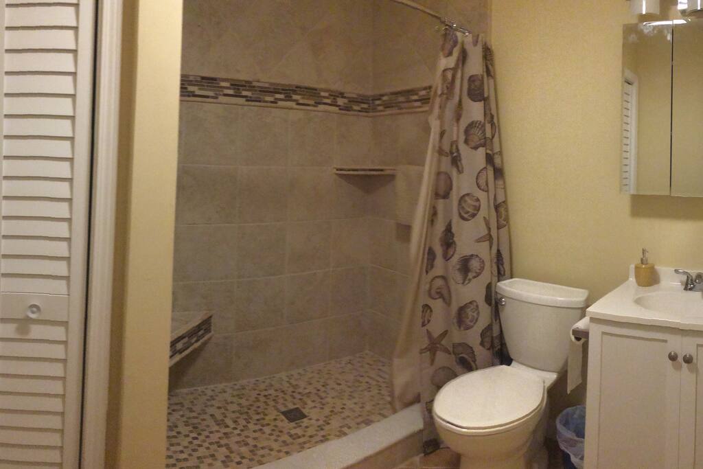 Bathroom with Large Shower