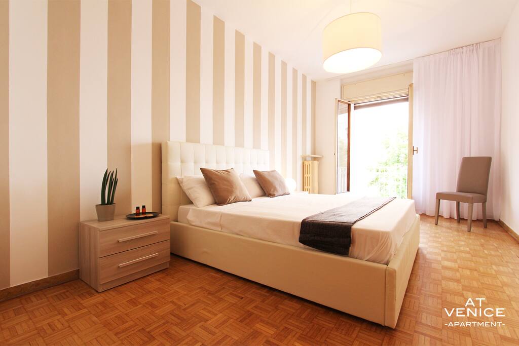 private bedroom with balcony