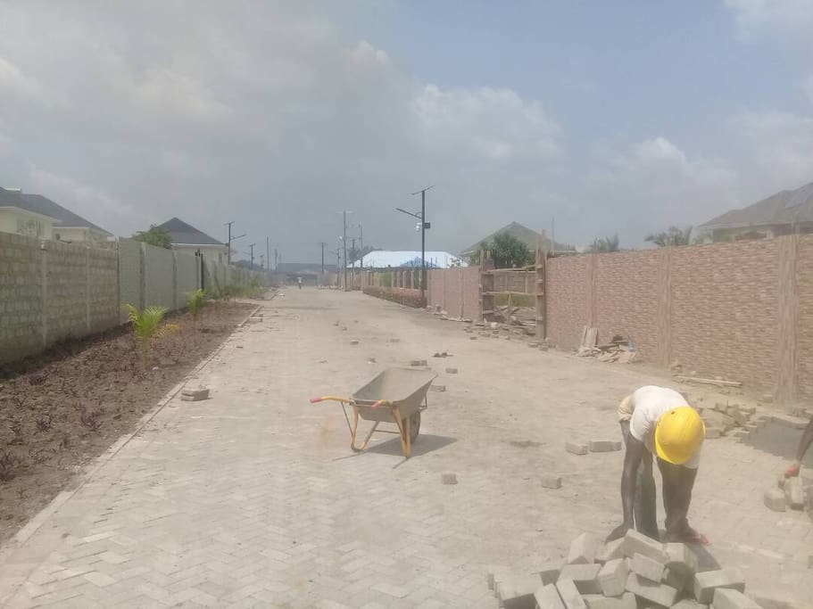 Secured road with CCTVs
