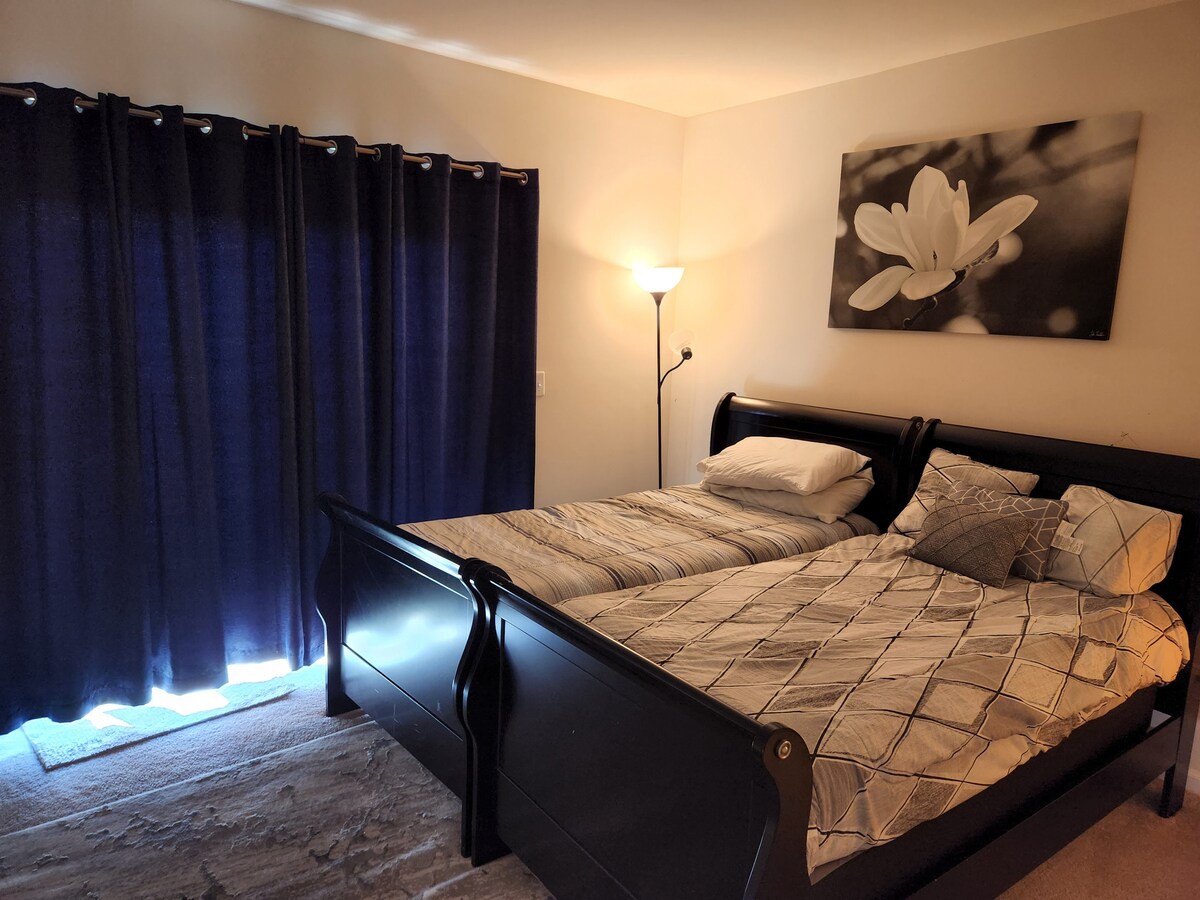 Spálňa s dvoma šatníkmi