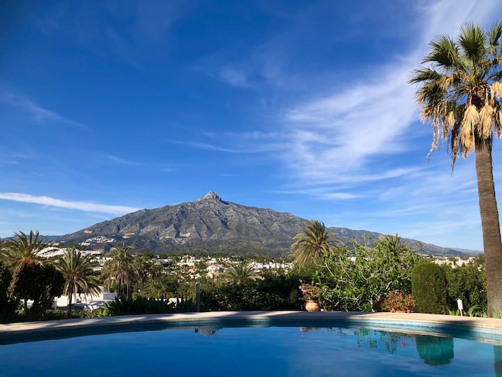 Family Villa House, Big Garden And Private Pool - Marbella