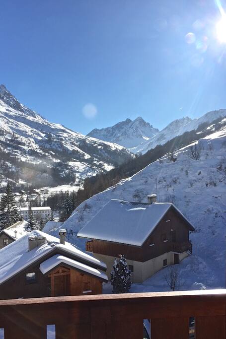 Magnifique vue sur le mont Galibier