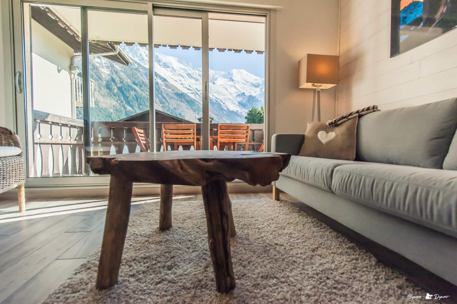 LENVERS 40 m2 Beautiful view of Mont Blanc in a quiet area!