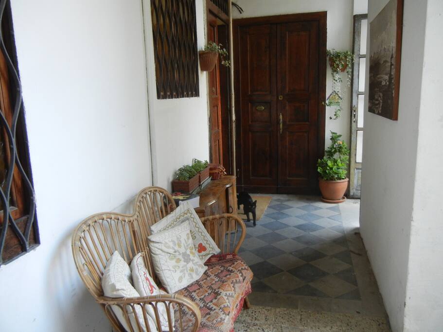 La loggetta d'ingresso