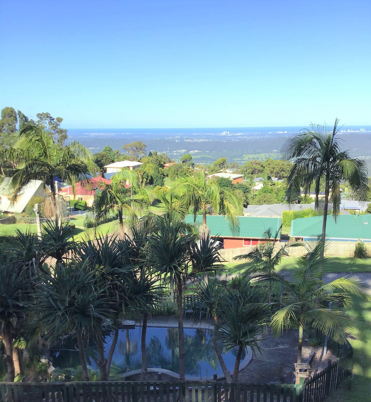 Rainforest Retreat with Gold Coast Views — photo via the host's Airbnb listing