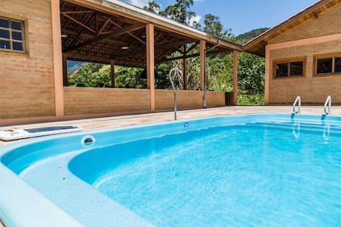 Place with pure water, cozy and spacious house