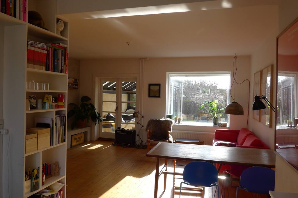 The living room