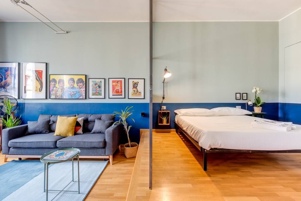 The Living room & The Bedroom