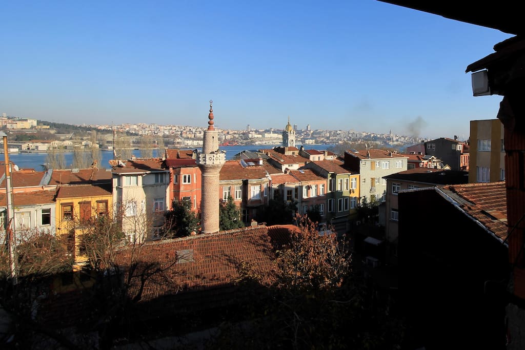 midafternoon glare over Balat