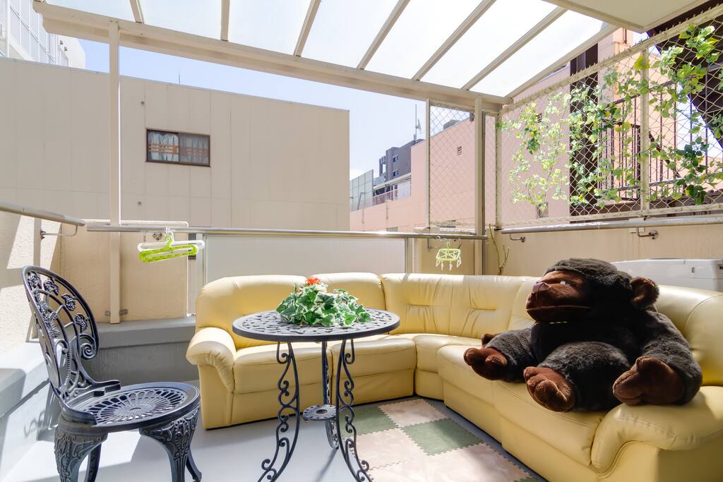 the Wide & Bright Balcony