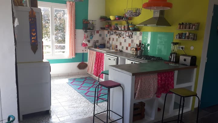 Maison D Artiste Colorée Au Calme - Saint-Georges-de-Didonne