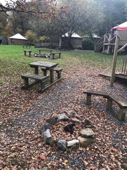 Outside seating