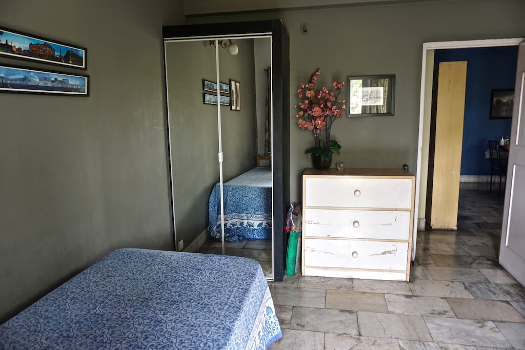 The bed converts to 2 single if required