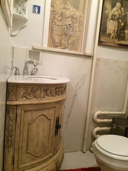 in-suite bathroom