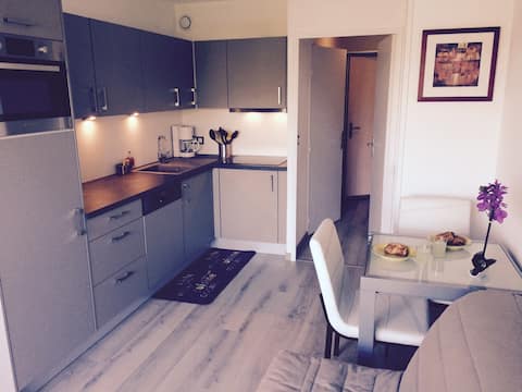 Newly renovated flat, swimming pool, tennis, beach