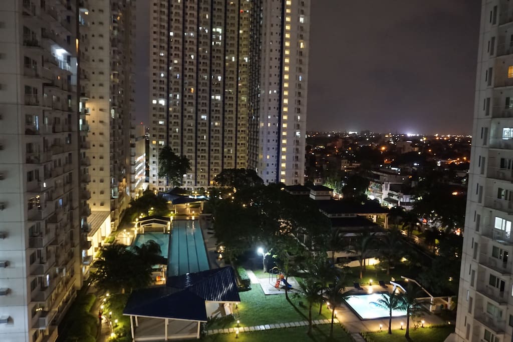 Night View from the Balcony