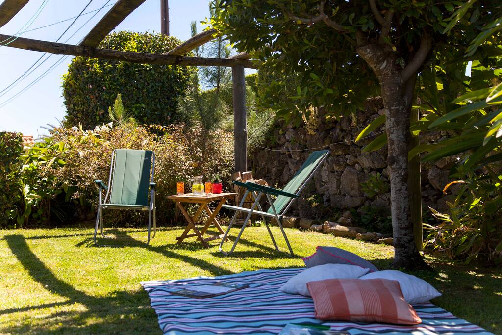 Garden for the guests