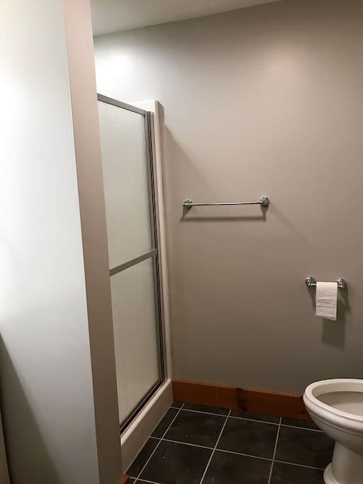 Bathroom includes a shower.