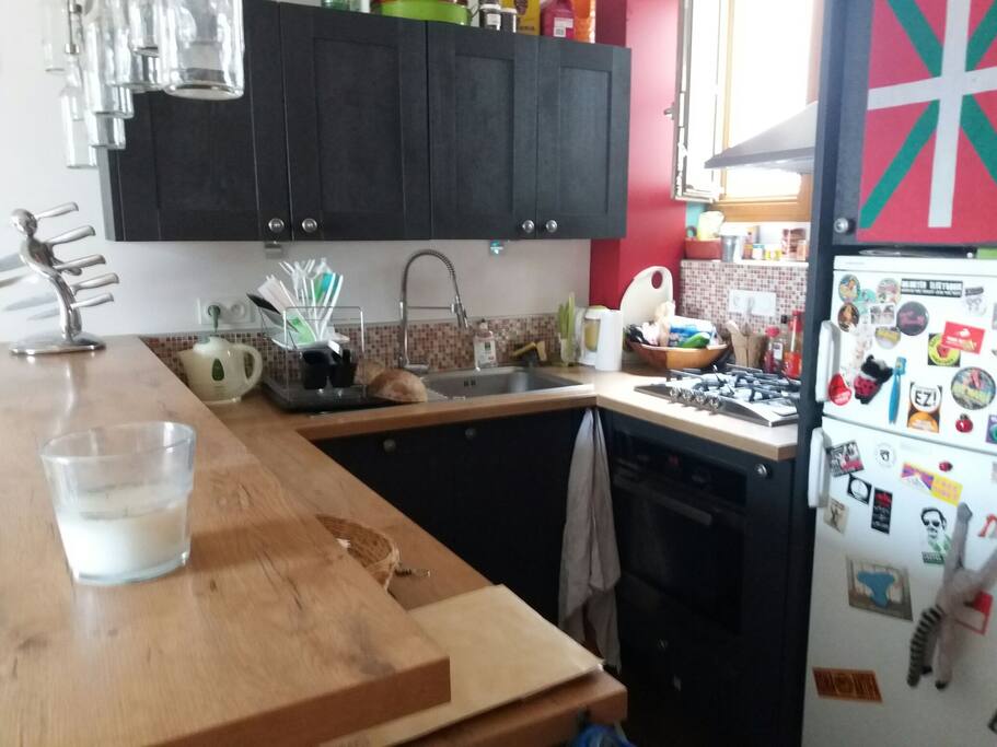 cuisine ouverte avec bar