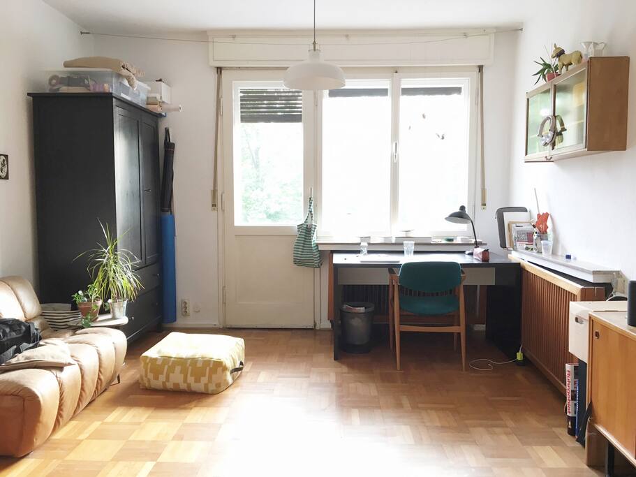 Das private Zimmer mit Balkon