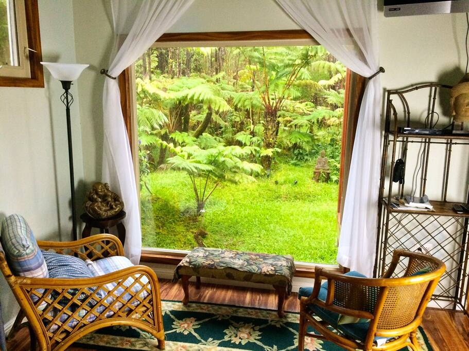 "We spent one evening just enjoying the studio and relaxing in front of the huge picture window. I would absolutely stay here again - and budget more time to just be and enjoy the property." Stephanie