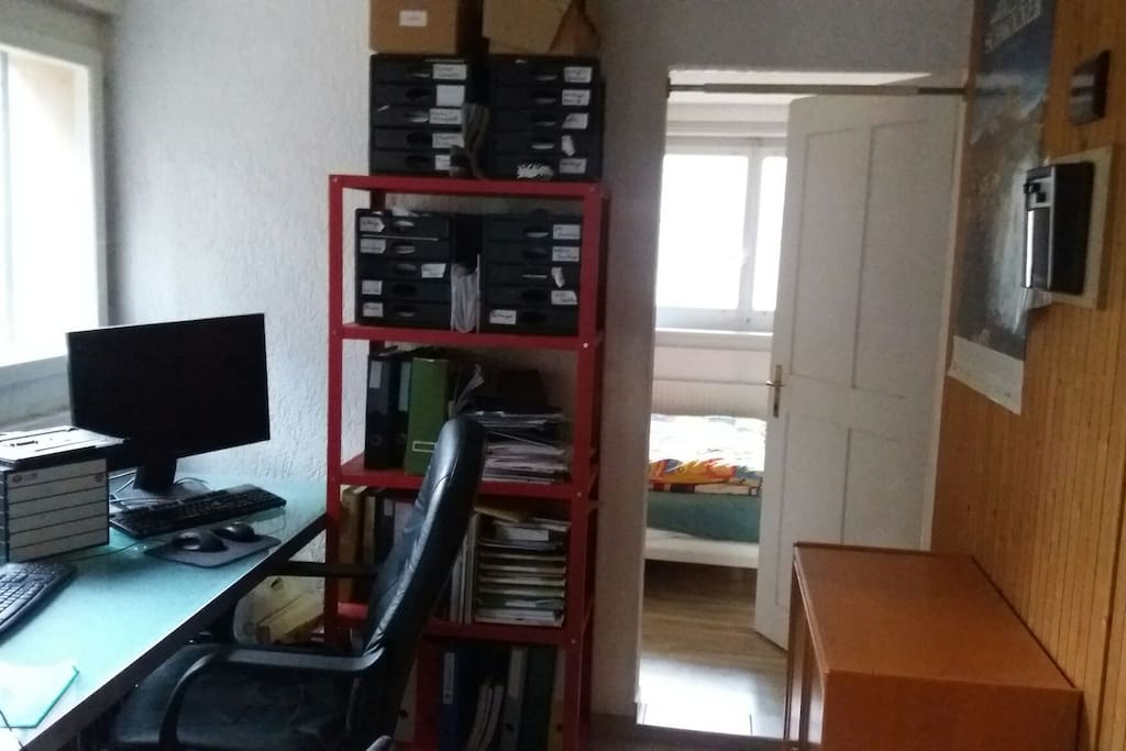 View into the room.