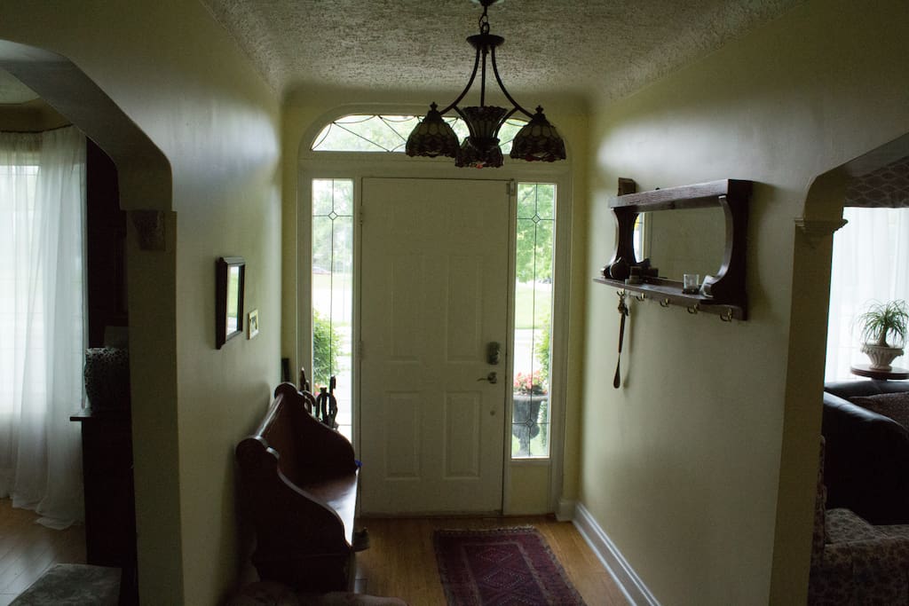 Front entry hall