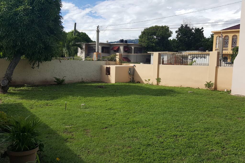 Front of guesthouse