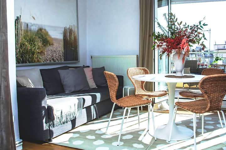 Shiny And Relaxing 5th Floor Apartment - Thessaloniki Airport Makedonia (SKG)