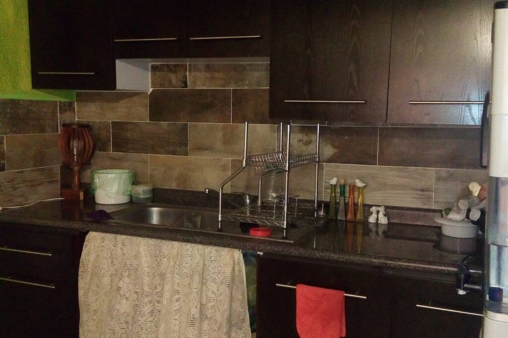 Parte de la cocina