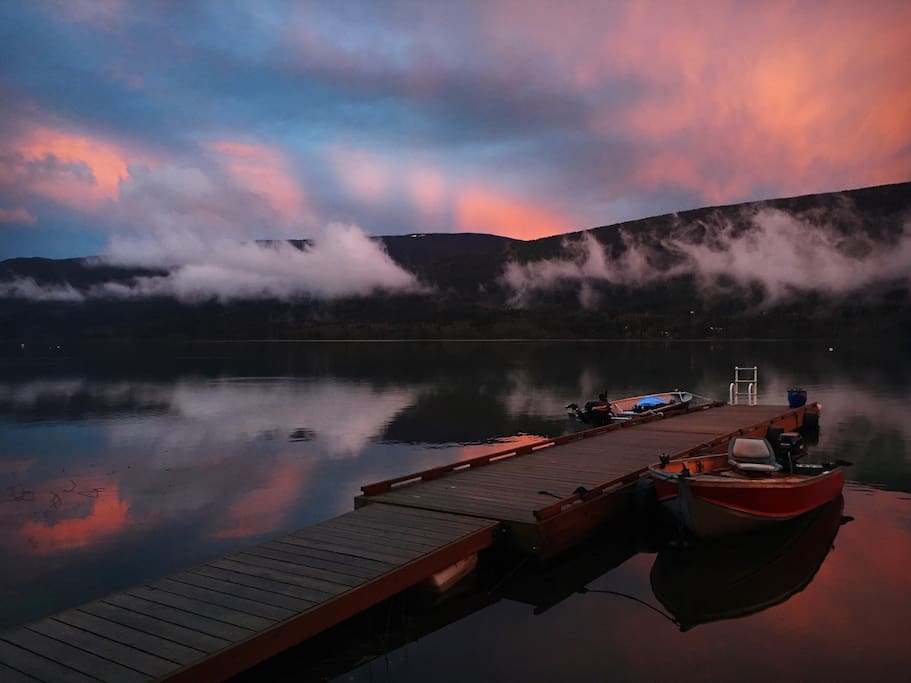 evenings on the lake...