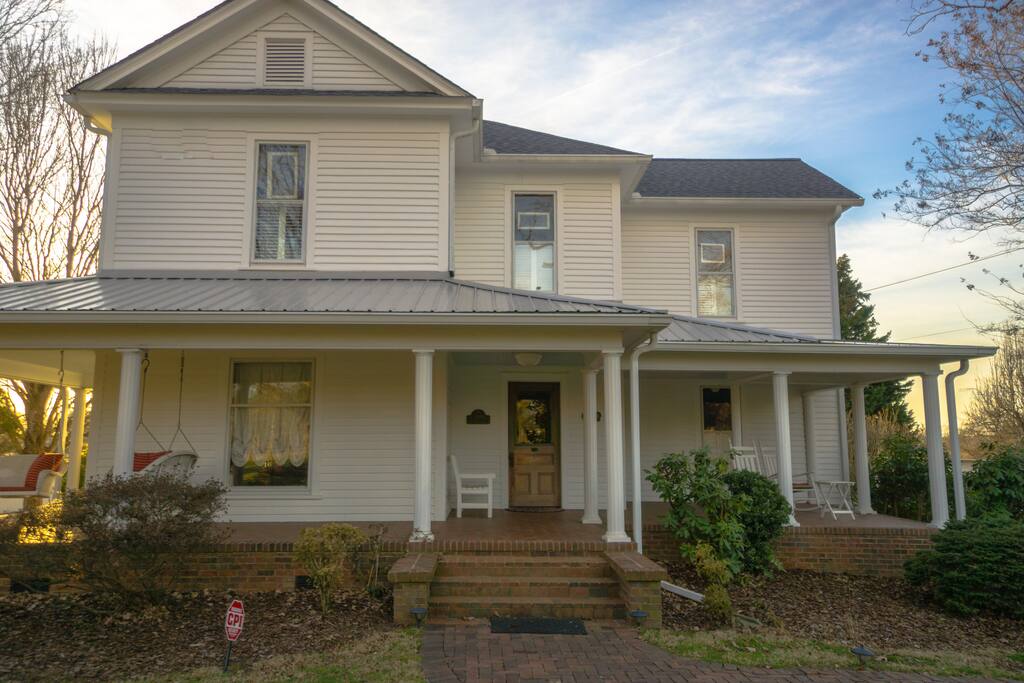 The front door.