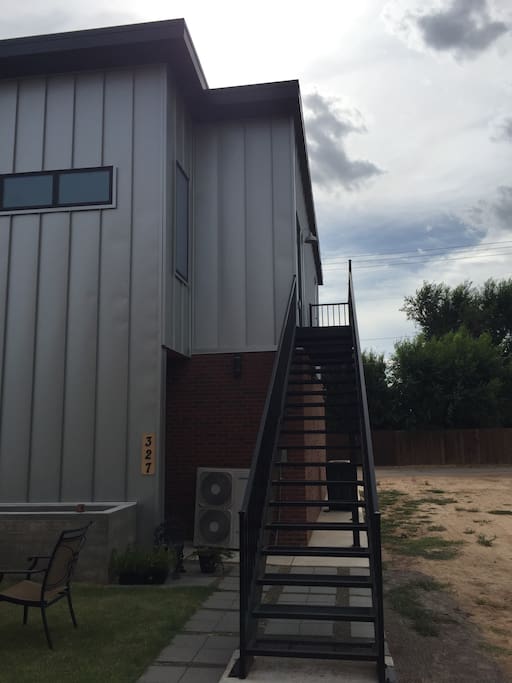 Up one flight of stairs to the ultimate urban experience!