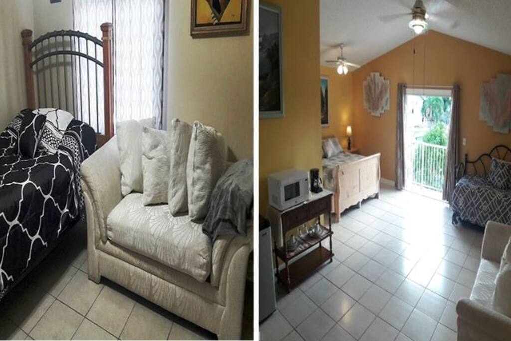 This listing includes 2 rooms with 2 bathrooms. This space provides comfortable accommodations that are ideal for both travelers and long-stay guests.