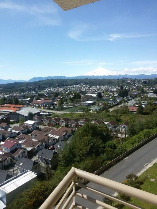 vista al volcan