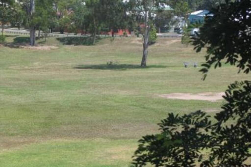 Wide open spaces adjacent to the house. You can walk, run or ride a bike in the beautiful sunlight along the waterway.
