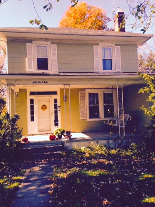 The front of our home