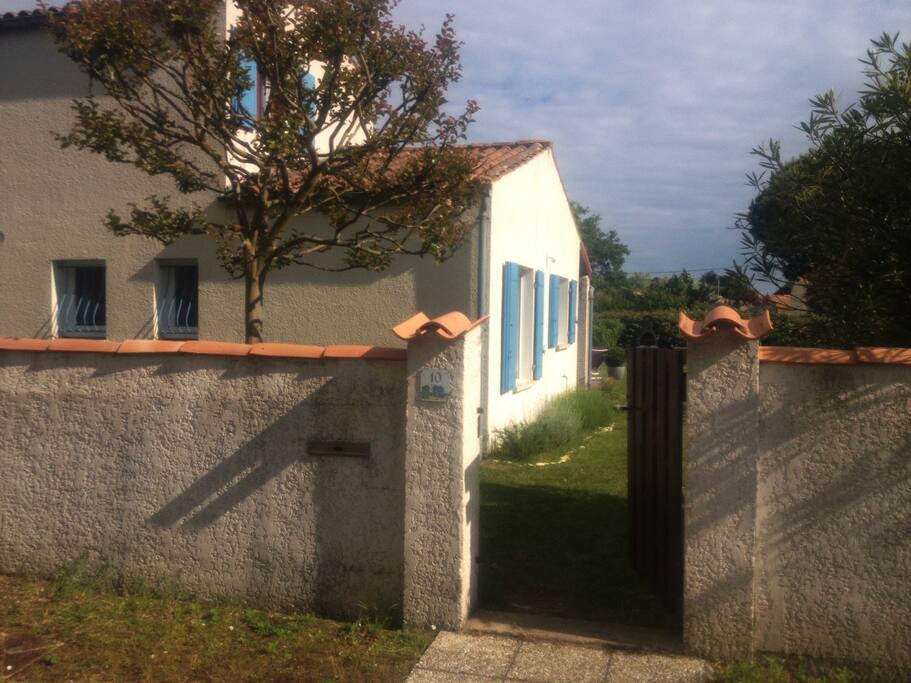 entrée de la maison
