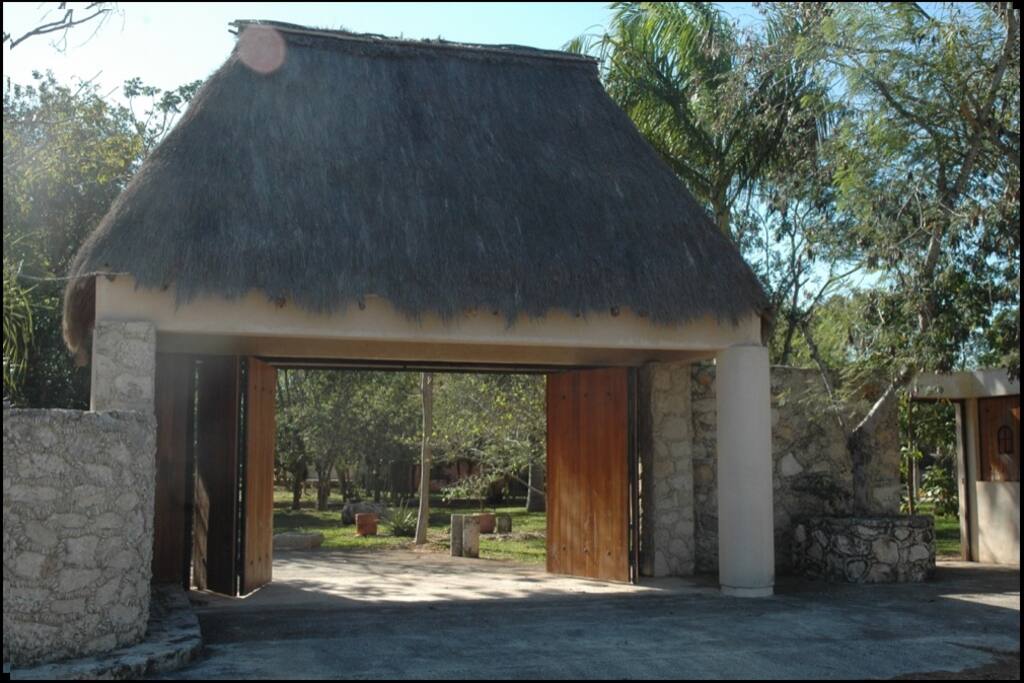 La entrada principal