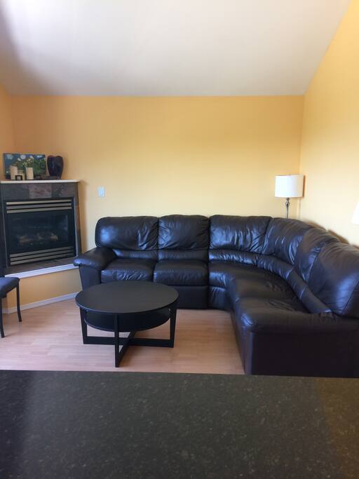 Lots of room upstairs and downstairs for your large group.